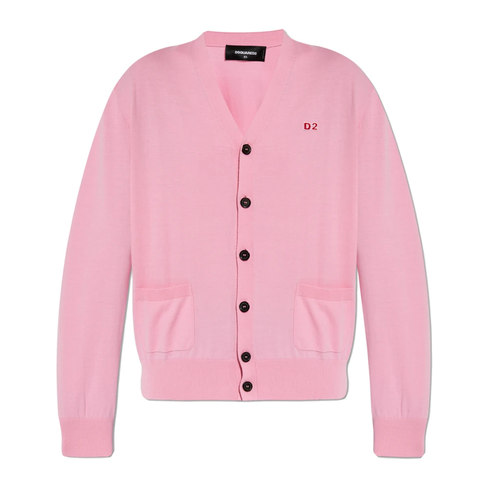 Dsquared2 Knoop-op Vest Pink Dames