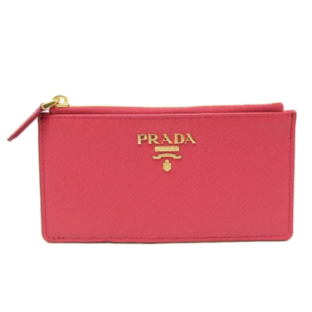 Prada Vintage Pre-owned Metal home-office Red Dames