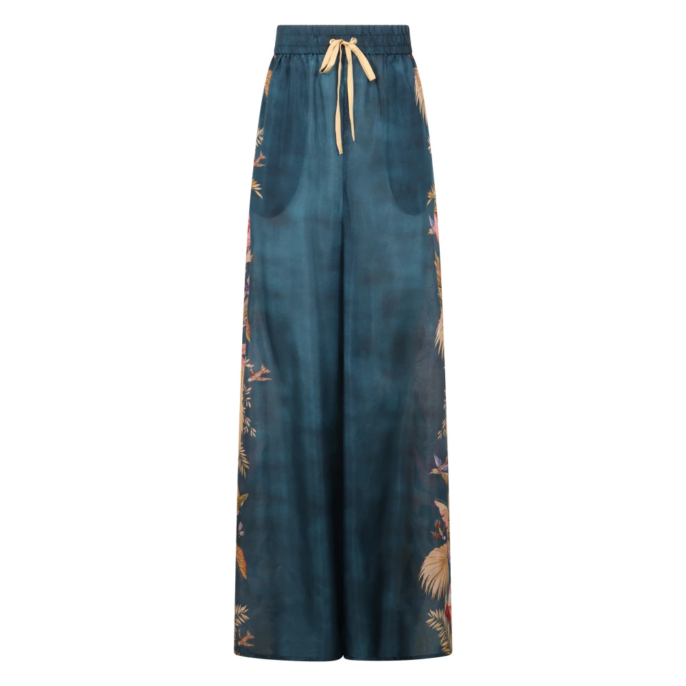 Trousers > Wide Trousers - - Zimmermann - Modalova