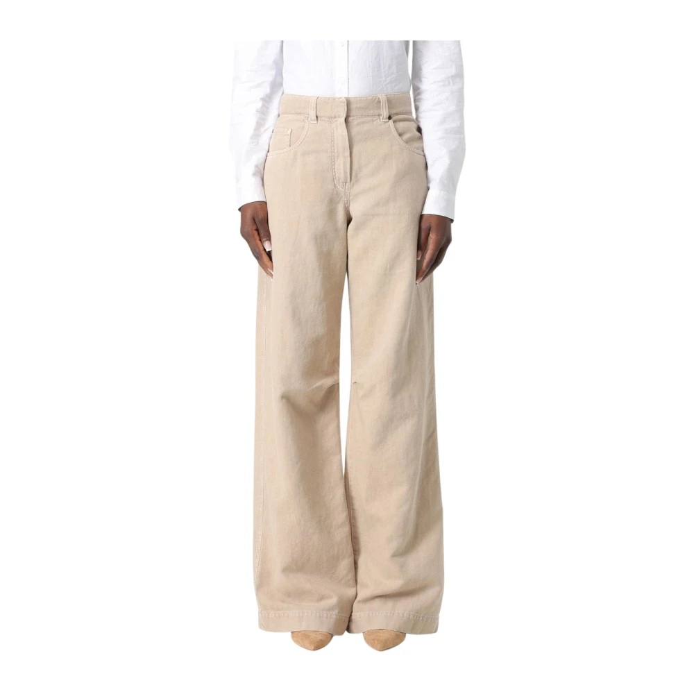 Jeans > Wide Jeans - - Brunello Cucinelli - Modalova