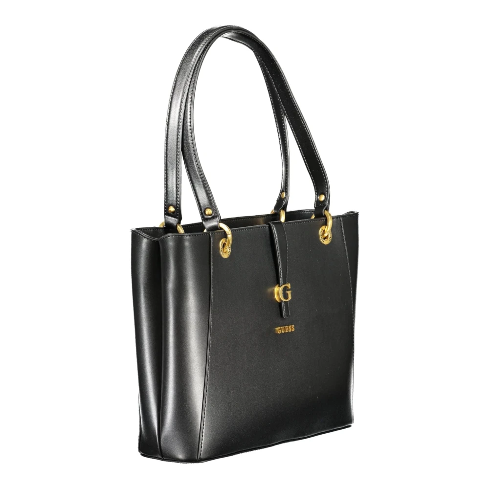 Guess Zwarte Dameshandtas Kuba Stijl Black Dames