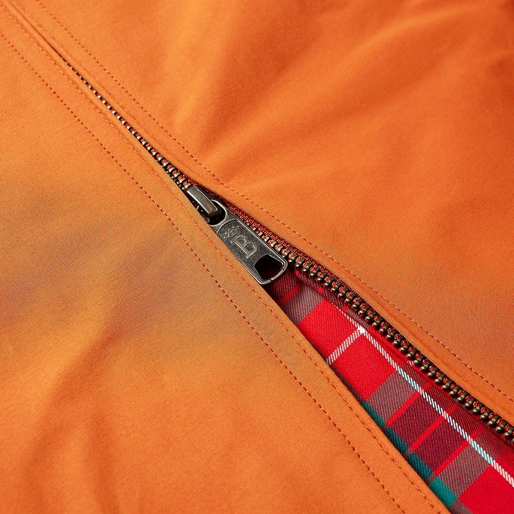 Baracuta G9 Harrington Jacket Orange Heren