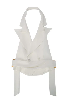 Gabardine Västar med Bä