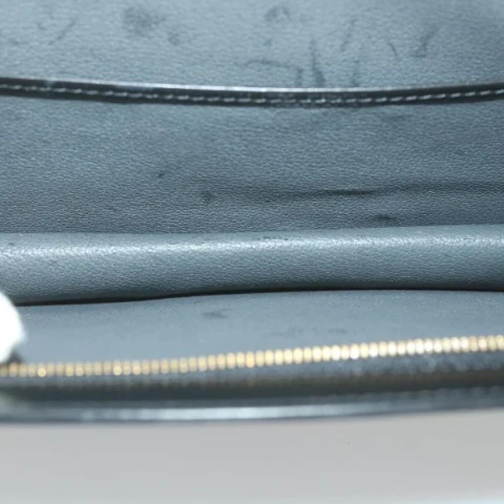 Louis Vuitton Vintage Pre-owned Leather clutches Black Dames