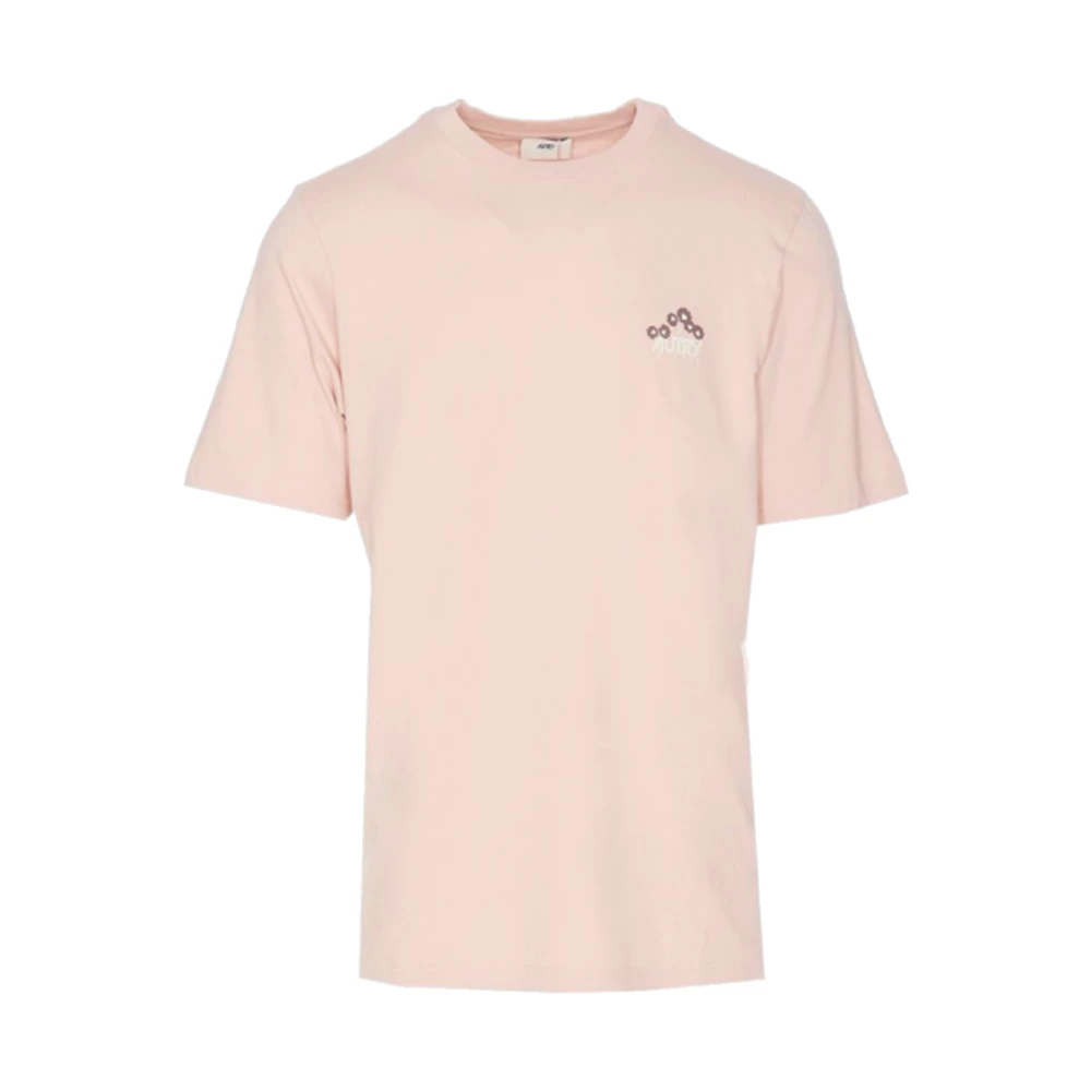 Autry Bloemenprint T-shirt in roze Pink Heren