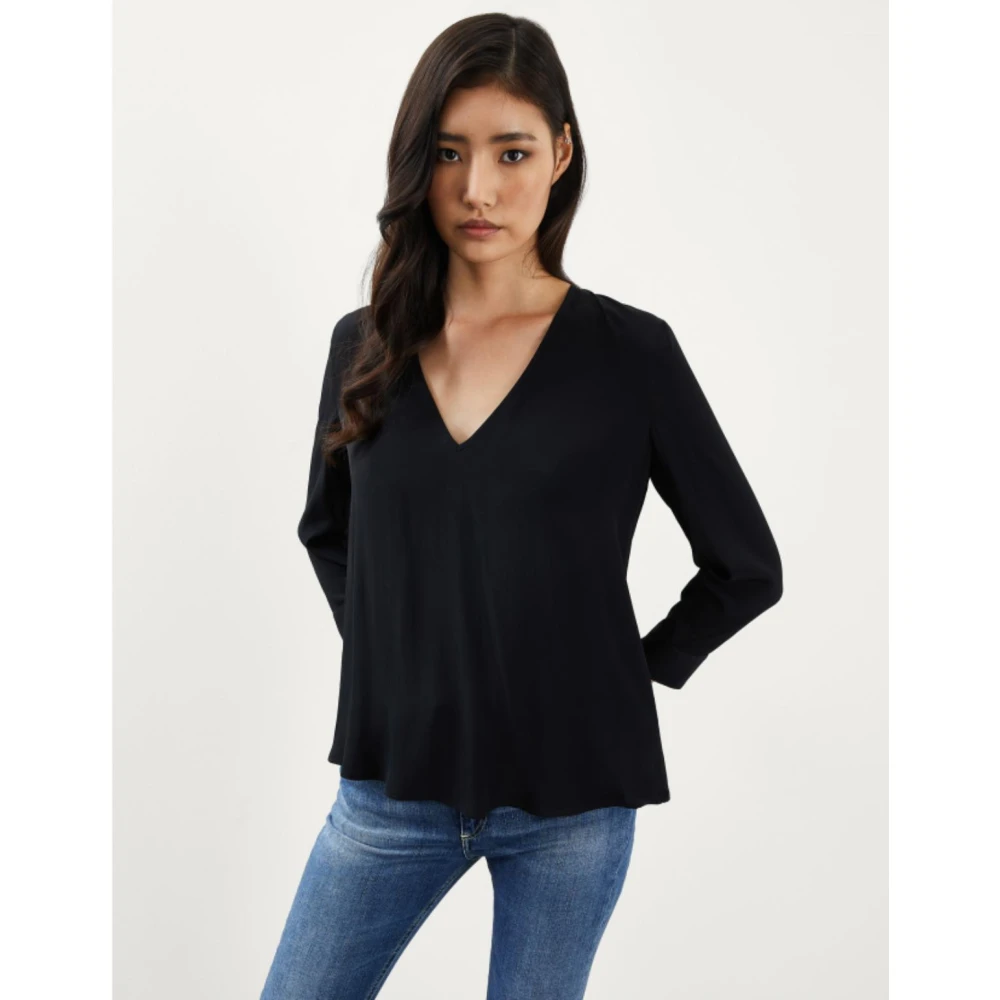 Dondup Stijlvolle Shirt voor Mannen Black Dames
