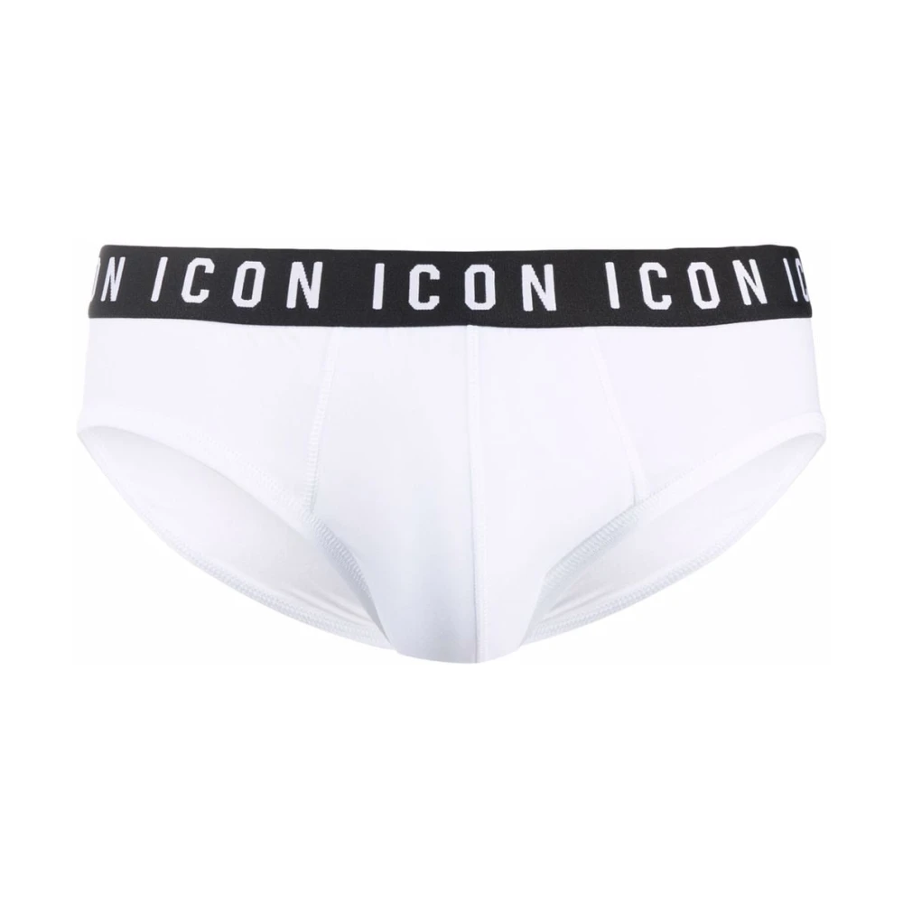 Dsquared2 Witte Icon Taillebriefs White Heren