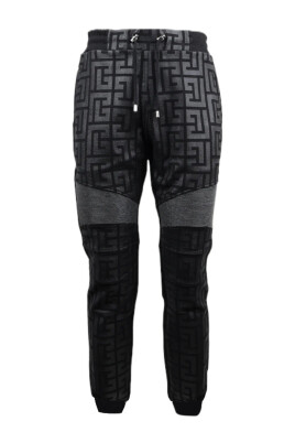 pantalon-de-jogging-en-coton-a-motifs-avec-chevilles-cotelees
