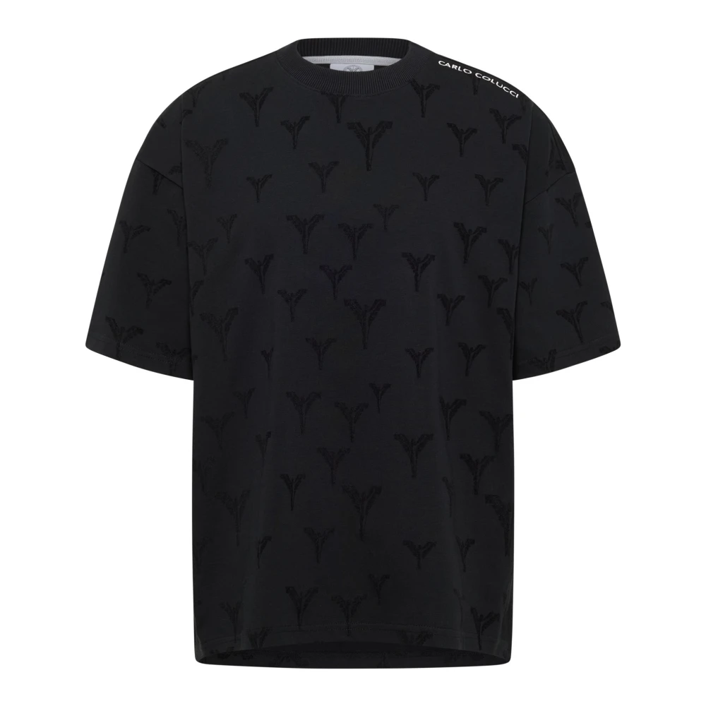 Carlo Colucci Men's Black T-Shirts