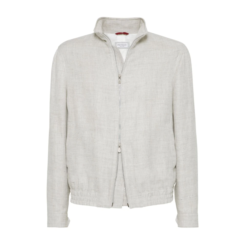 BRUNELLO CUCINELLI Elegante Jassen Collectie Gray Heren