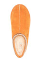 orange-faux-fur-slip-on-shoes