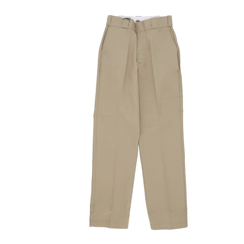 Dickies Khaki Arbetsbyxa Långa Byxor Beige, Dam