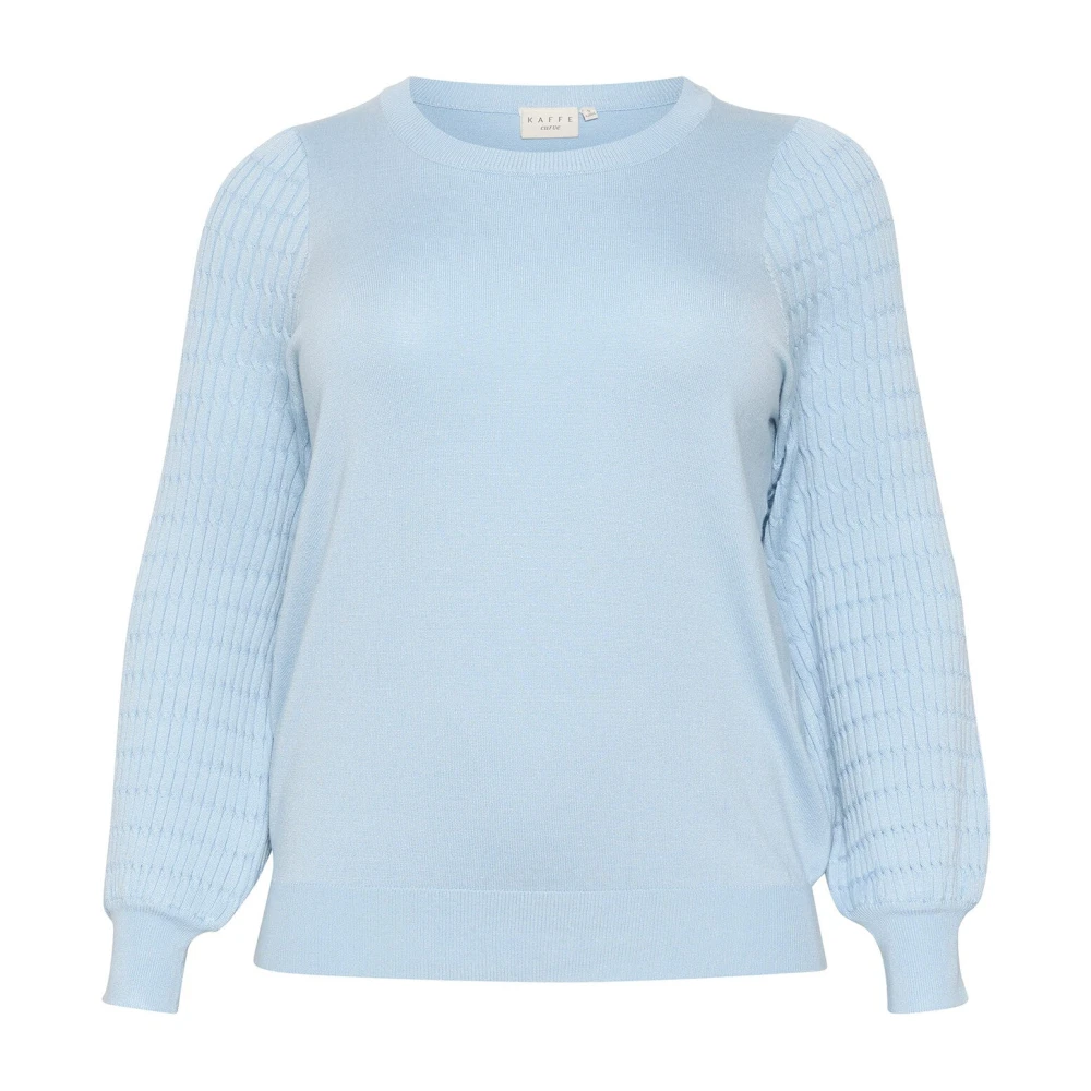 Kaffe Curve Damen Celestial Blau Strickpullover "Damen Strickpullover Kclini" erhältlich in Größe L/M/S/XL von Baur - Bild 3