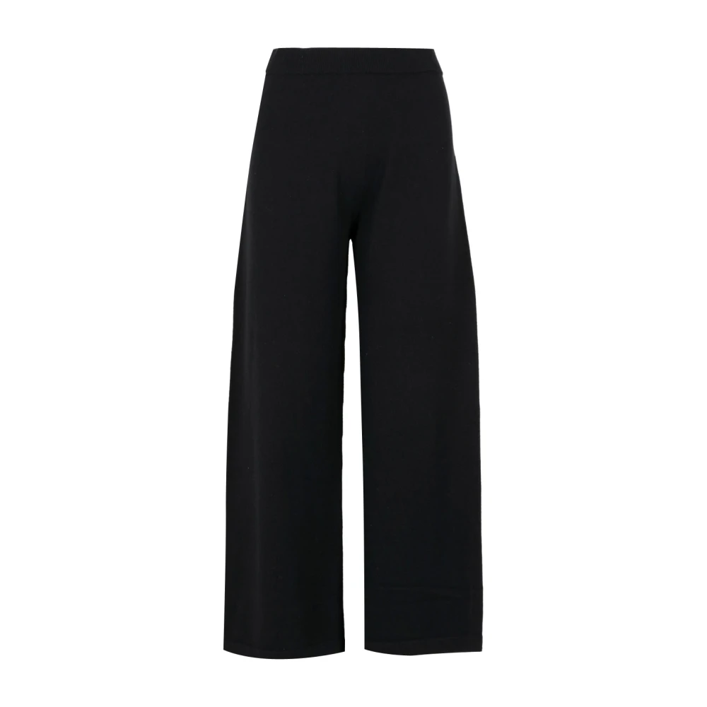 Weekend Max Mara Femme Noir - Wide Pantalons - Pantalons - Taille: 36 Fr