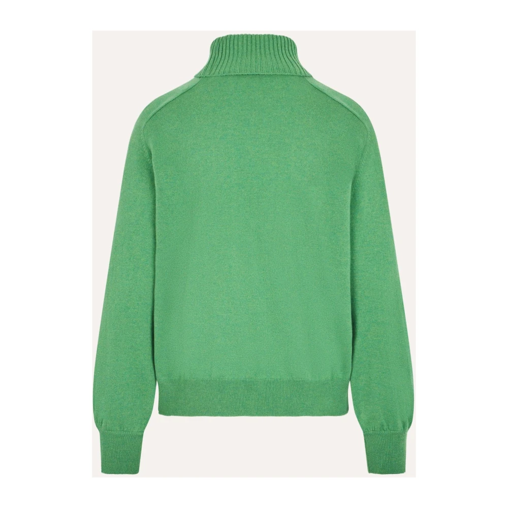 Ballantyne Cashmere Knitwear Green Dames