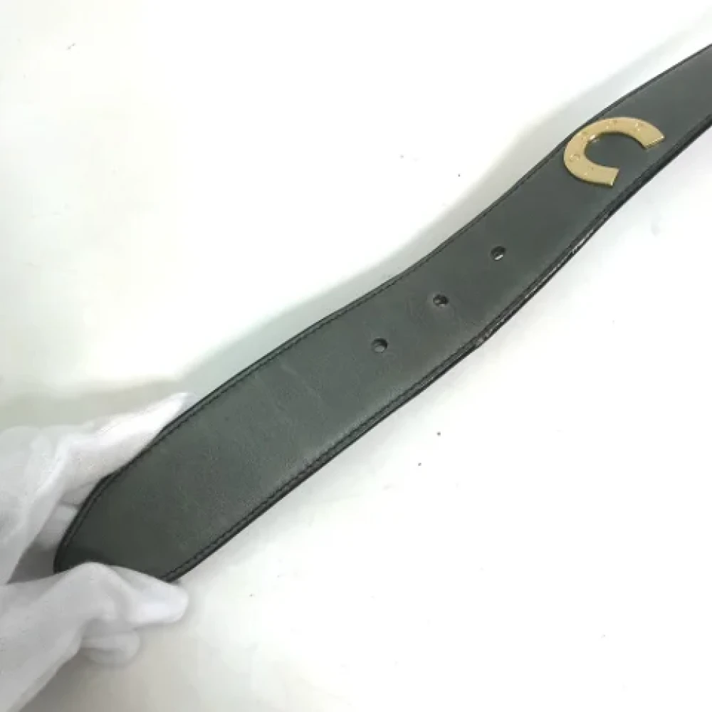 Gucci Vintage Pre-owned Leather belts Black Dames