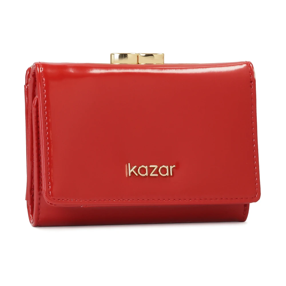 Kazar Compact rode portemonnee Red Dames