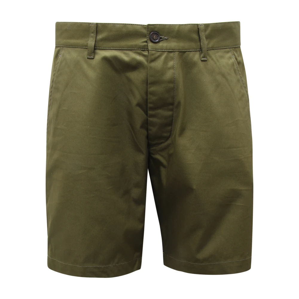 Dsquared2 Men's Green Marine Short /Denim Bermuda Shorts