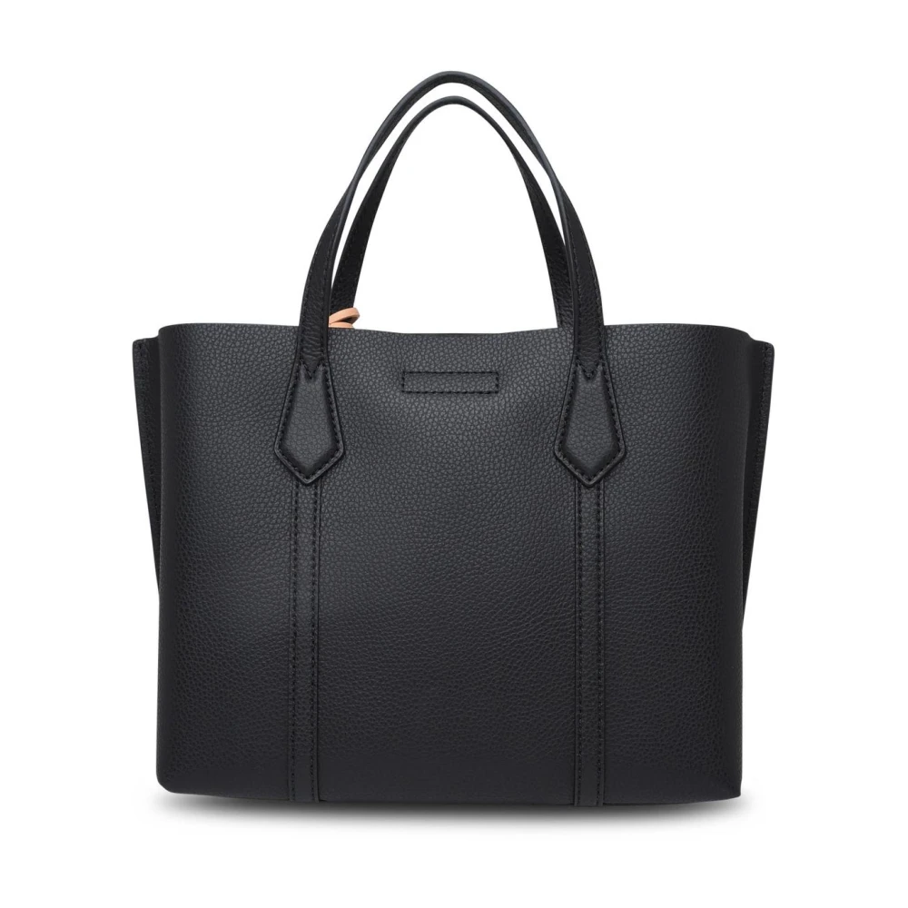 TORY BURCH Perry Leren Handtas Black Dames