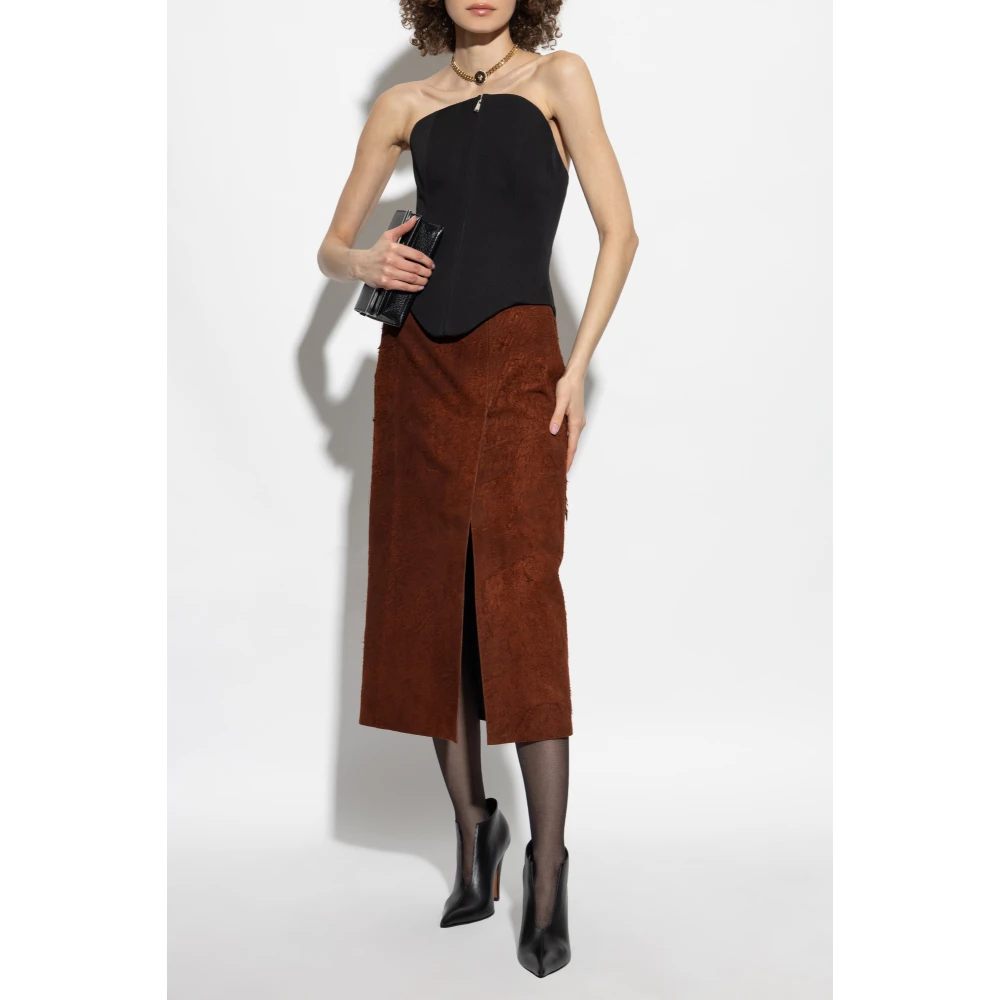 alexander mcqueen Wollen Korset Black Dames