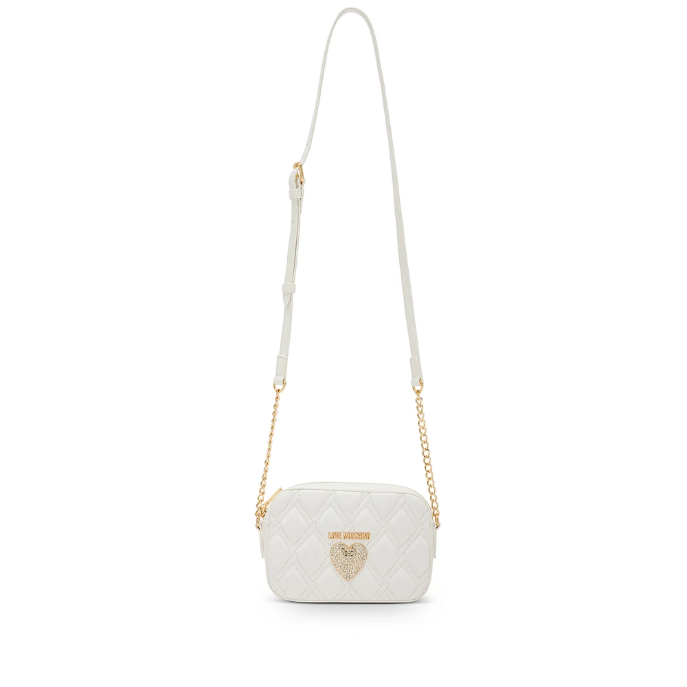 Love Moschino Witte tassen voor stijlvolle fashionista's White Dames