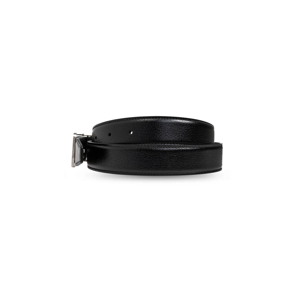 Tom Ford Leren riem Black Heren