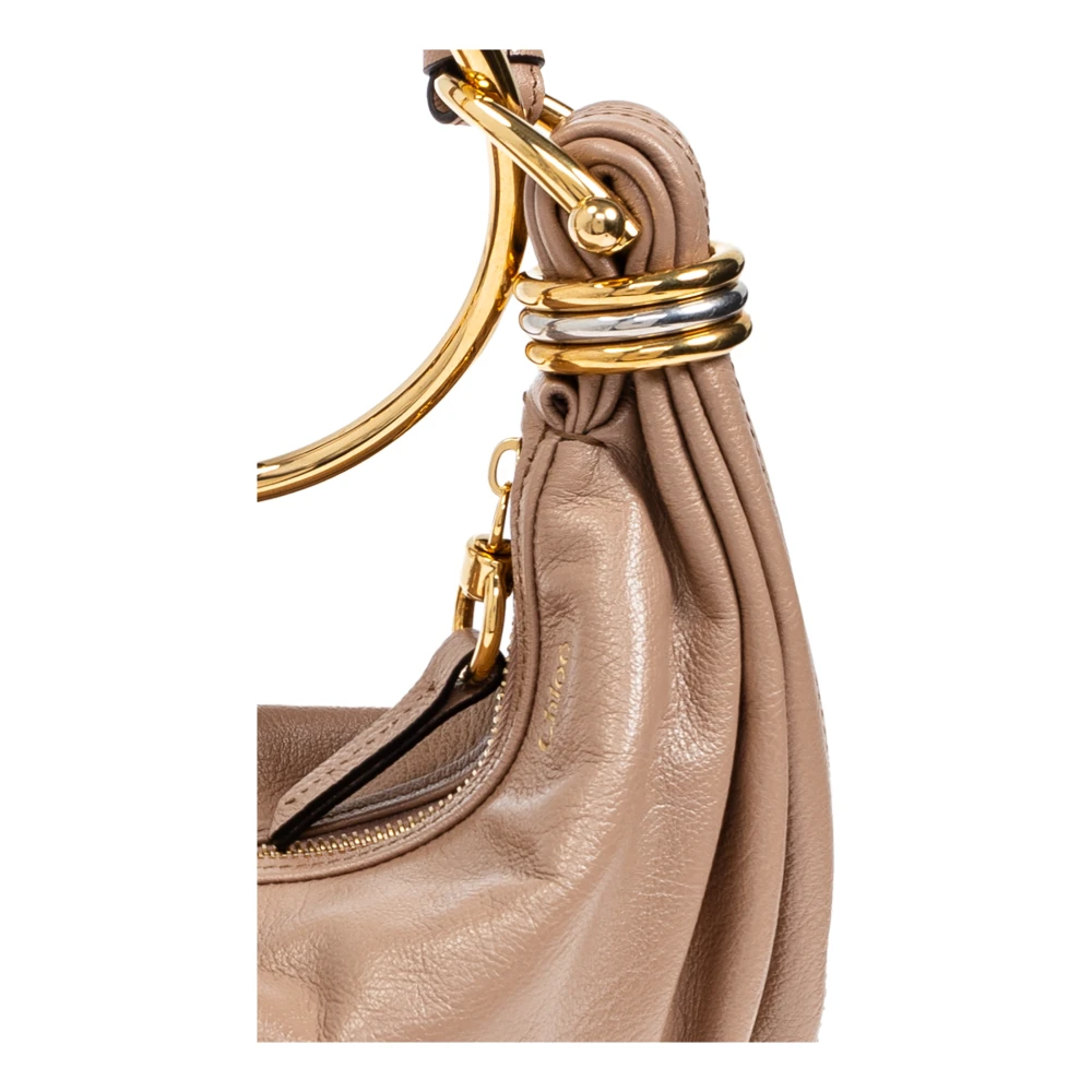 Chloé Handtas Armband Klein Beige Dames