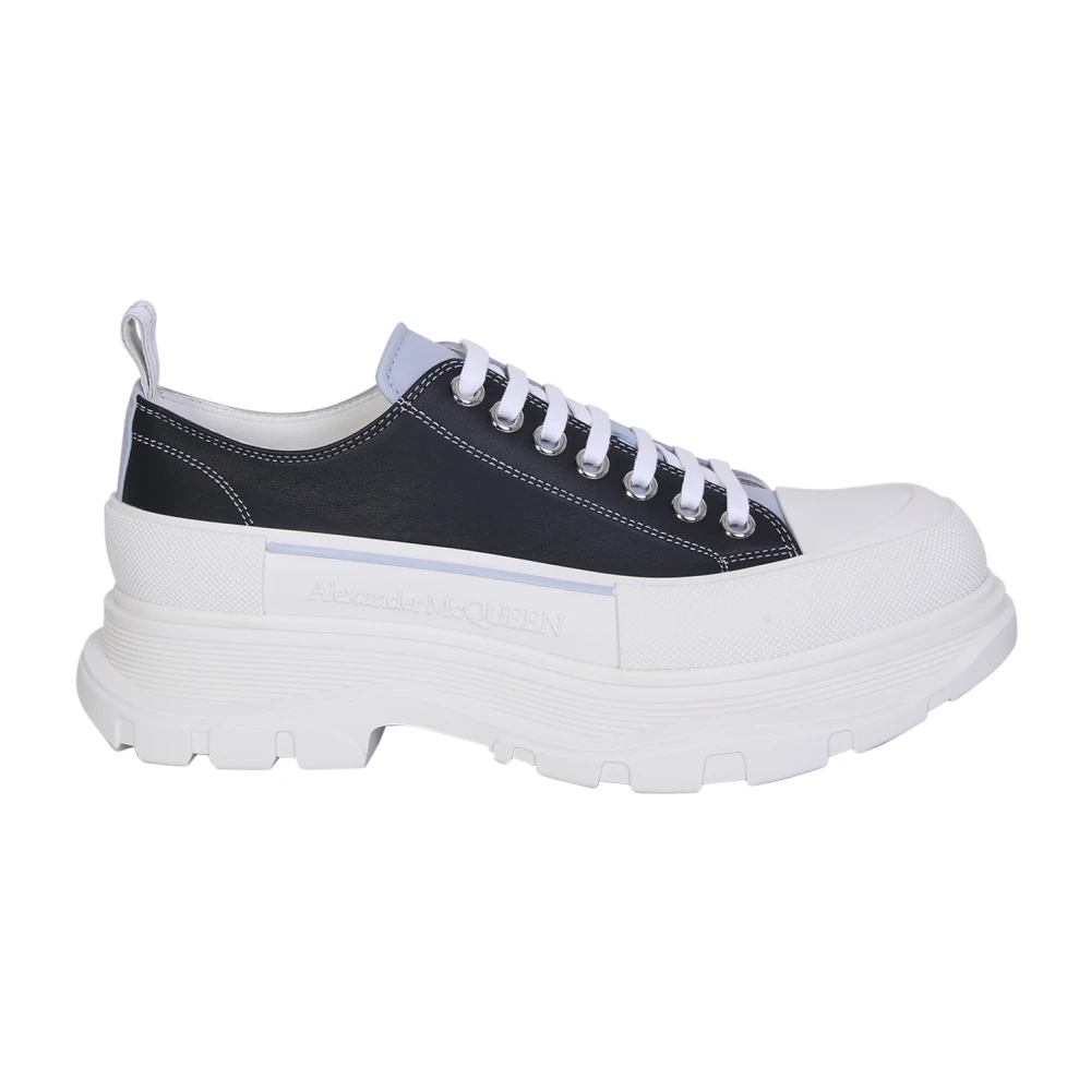 Alexander McQueen Tread Slick Sneakers Heren Schoenen Blauw