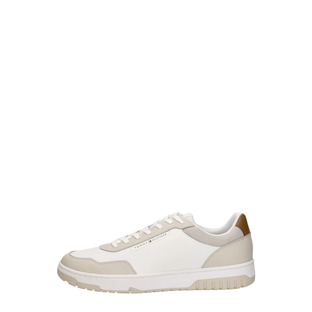 Tommy Hilfiger Basket Core Lite LTH Block Sneakers Heren Schoenen Beige