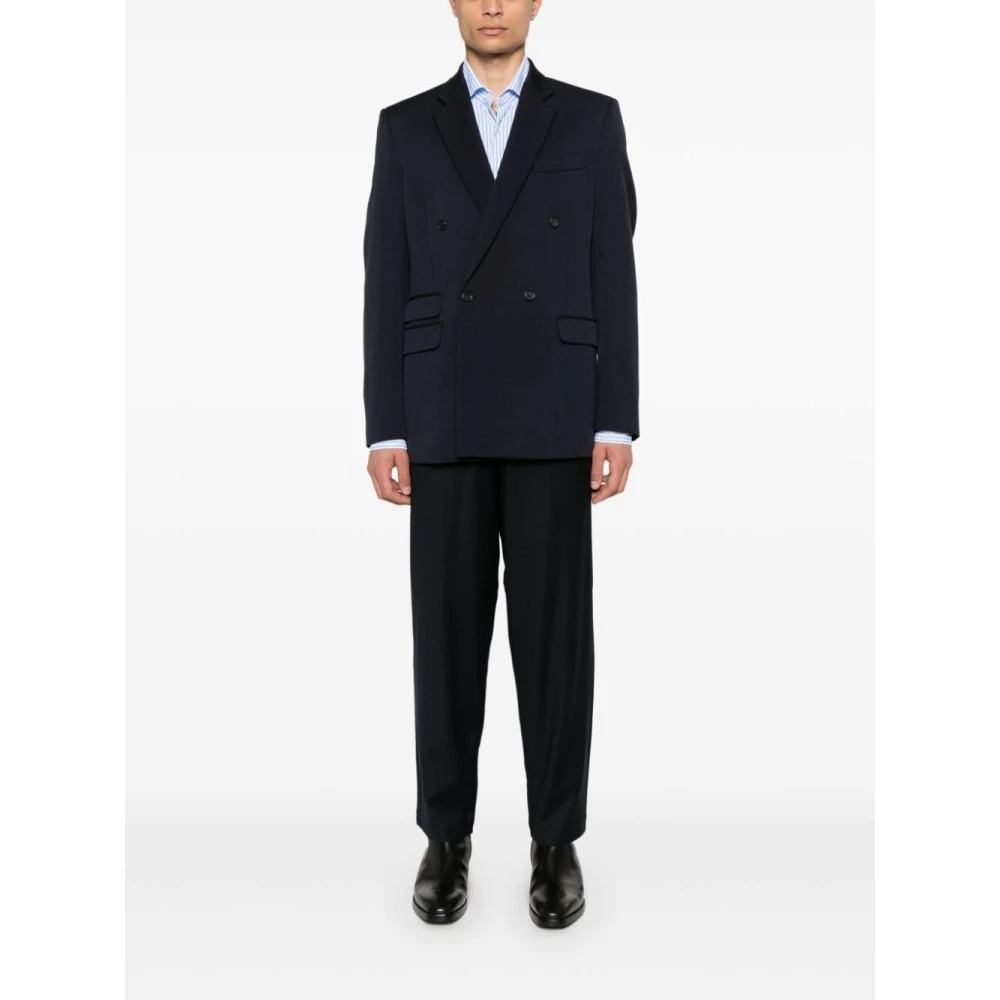 Barba Casual Katoenen Overhemd Blue Heren