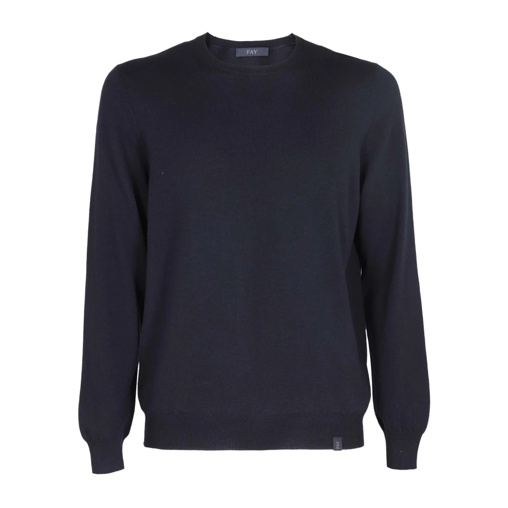Knitwear > Round-neck Knitwear - - Fay - Modalova