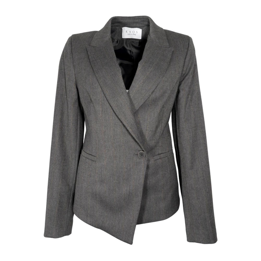 Kaos - Jackets > Blazers - Gray - Kaos - Modalova