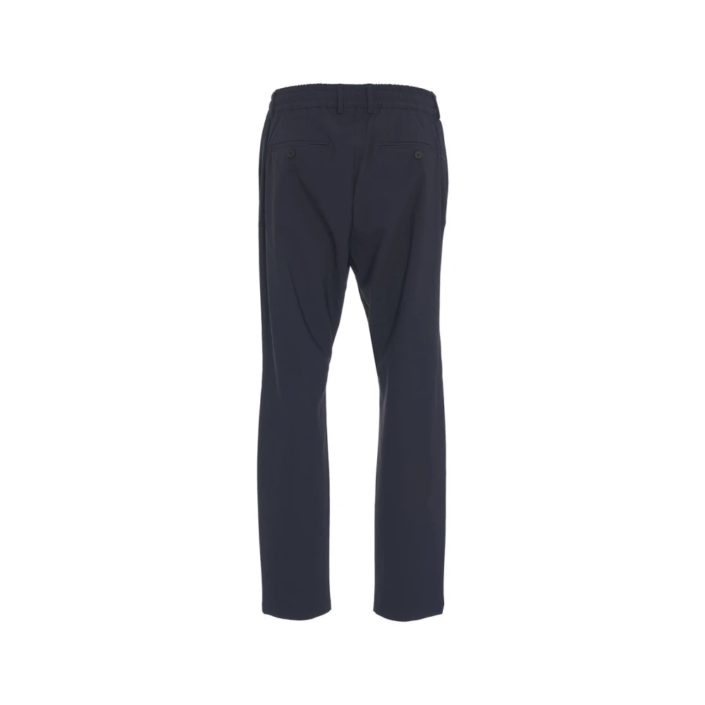 Cruna Blauwe Tapered Fit Broek Mitte Blue Heren