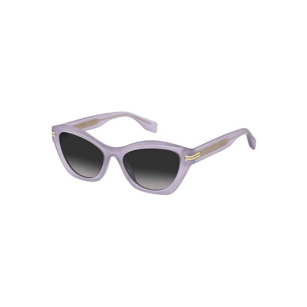 Marc Jacobs Women's Purple Lilac Plastic Sunglasses With Grey Lens - Sunglasses - One Size- Accessories