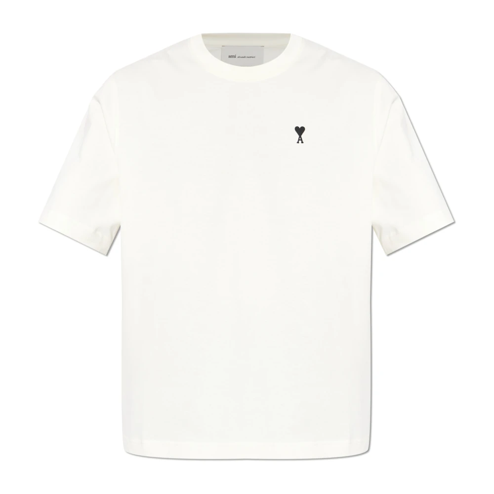 Ami Paris Uomo Beige Top, 2XL, New,