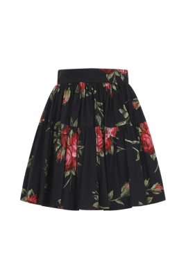 Floral Tiered Skirt