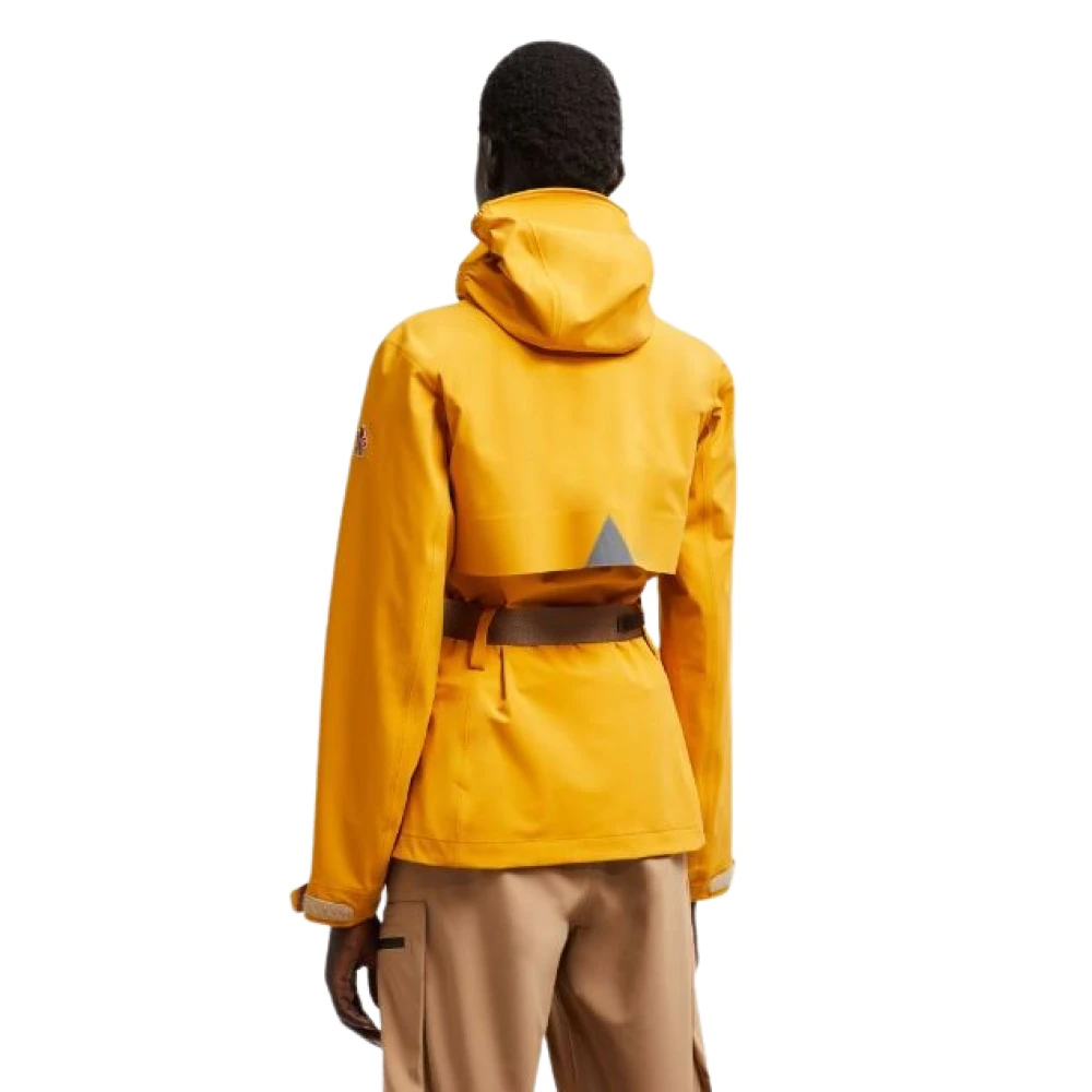 Moncler Gele outdoor shell-jas Yellow Dames