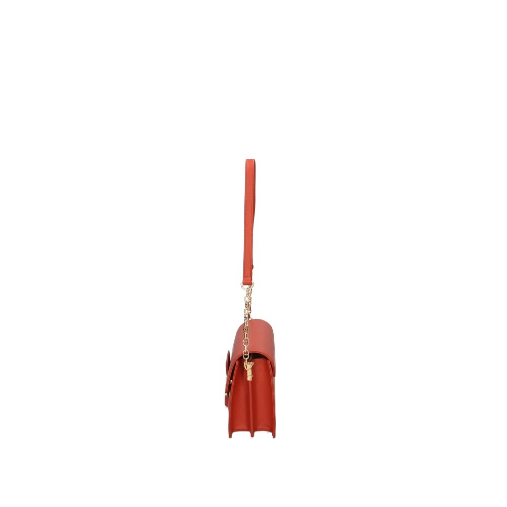 Love Moschino Rode Schoudertas met Harten Red Dames