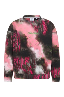 Sprayed Knit Sweatshirt