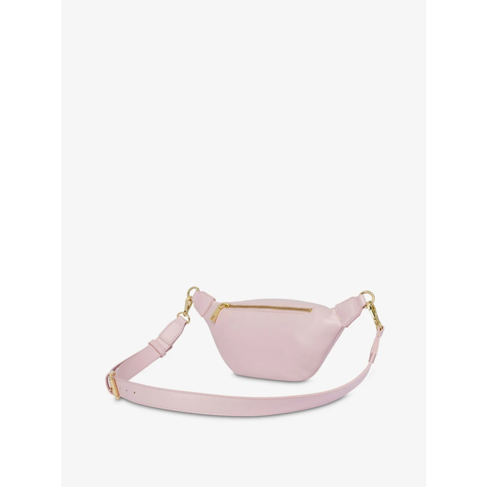 Love Moschino Stijlvolle Roze Synthetische Schoudertas Pink Dames