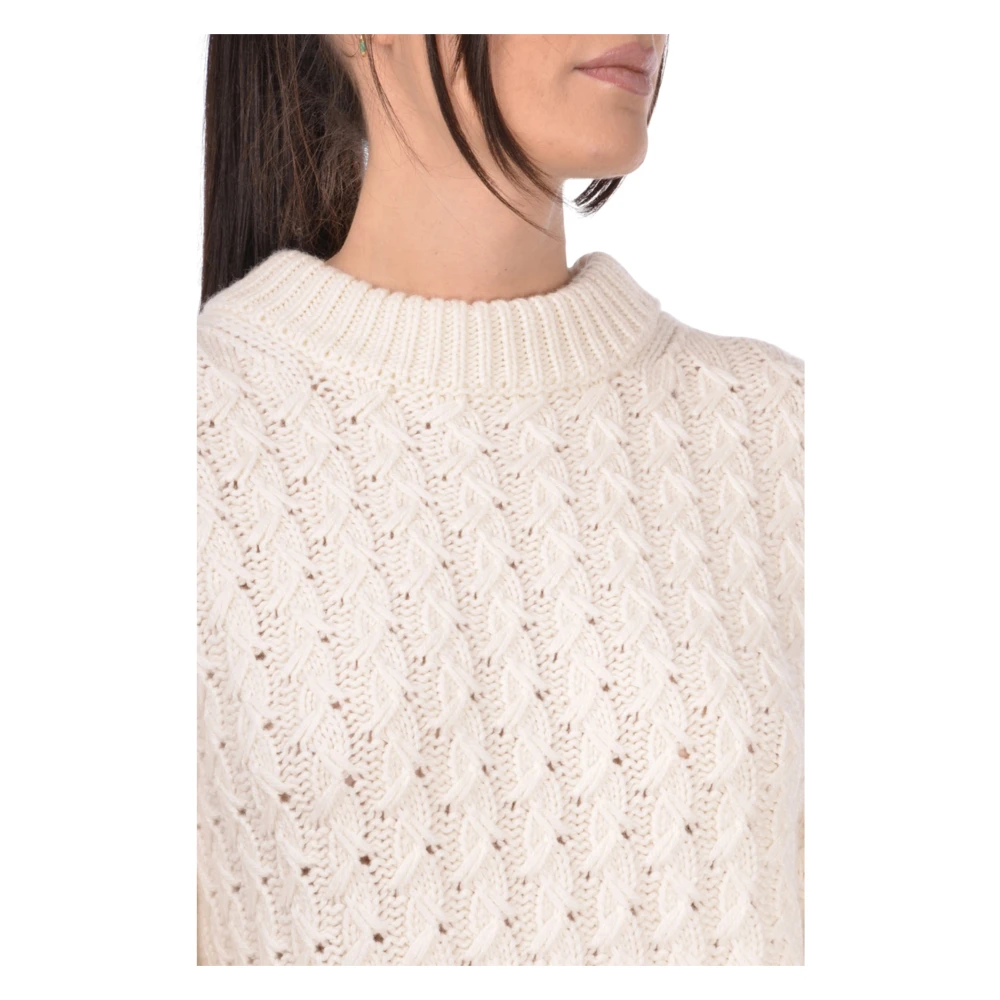 Gran Sasso Stijlvolle Lupetto Trui Beige Dames