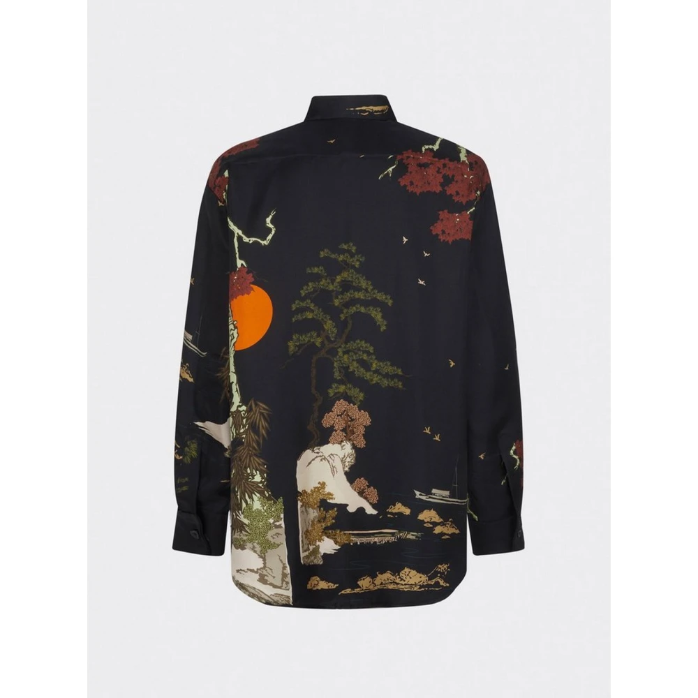 ACT N°1 Zijden Overhemden Multicolor Heren