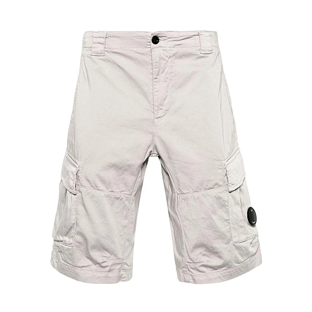 C.P. Company Stijlvolle Bermuda Shorts voor Mannen Gray Heren