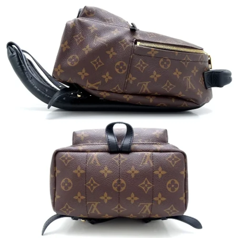 Louis Vuitton Vintage Pre-owned Canvas backpacks Brown Dames