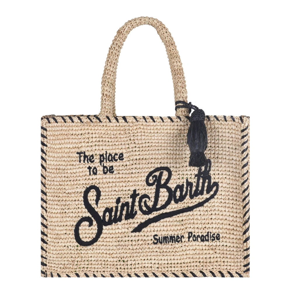 Mc2 Saint Barth Women's Beige Shopping Bags, One Size, Colette Tote