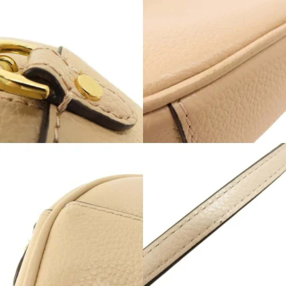 Michael Kors Pre-owned Fabric shoulder-bags Beige Dames