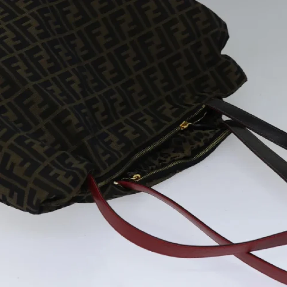 Fendi Vintage Pre-owned Canvas totes Brown Dames