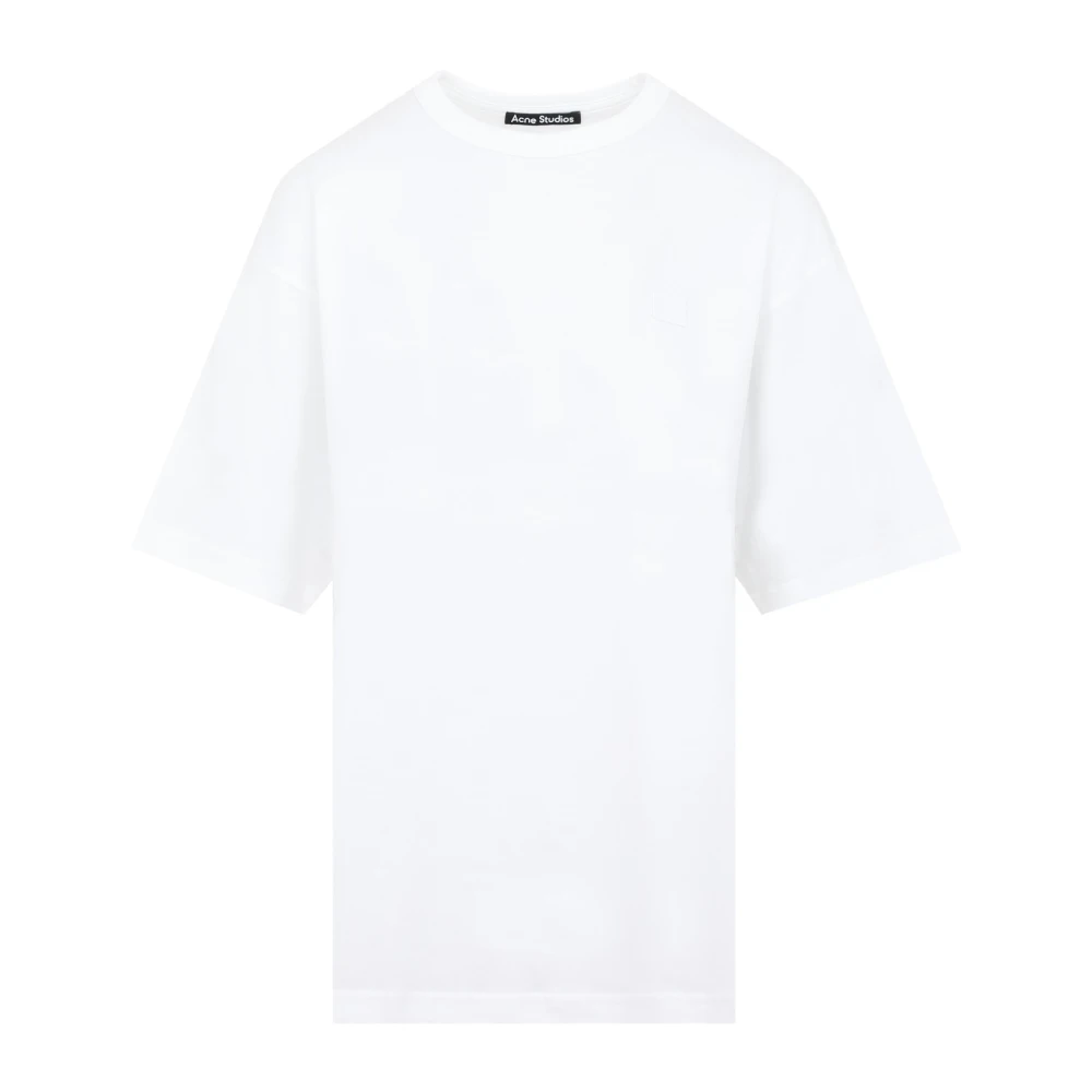 Acne Studios Oversize Vit T-shirt White, Herr