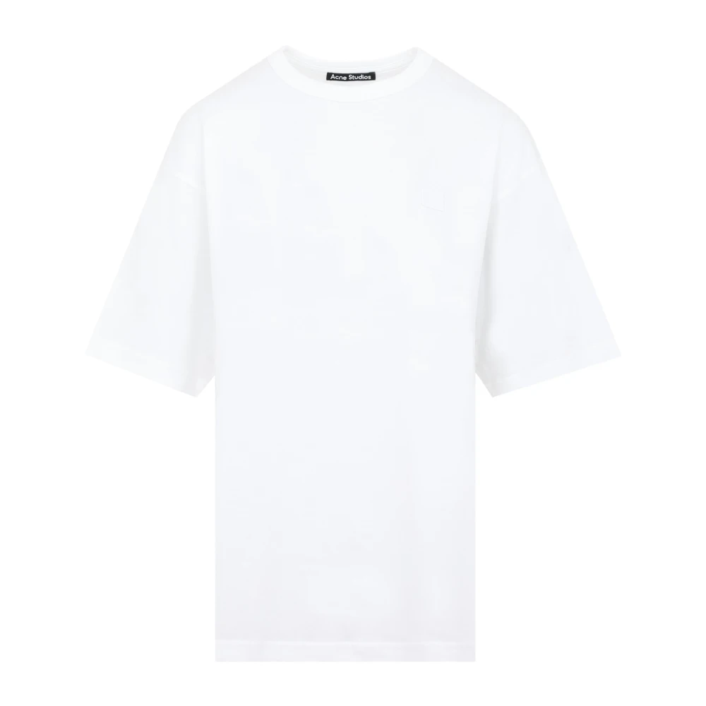 Acne Studios Oversize Wit T-Shirt White Heren