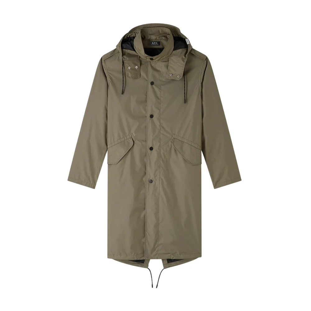 A.p.c. - Coats > Parkas - Beige - A.p.c. - Modalova